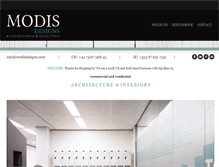 Tablet Screenshot of modisdesigns.com